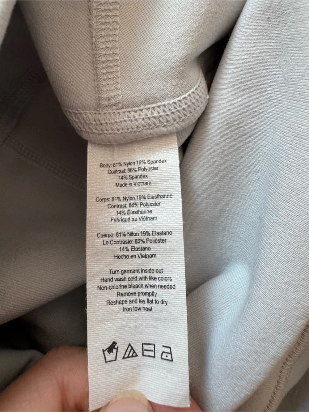 ALO Yoga High Waist Moto Leggings Alloy Gray S